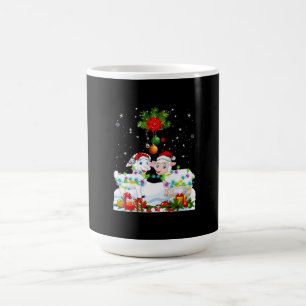 Funny Sheep Christmas Tree Xmas Animal Gift Verwandlungstasse