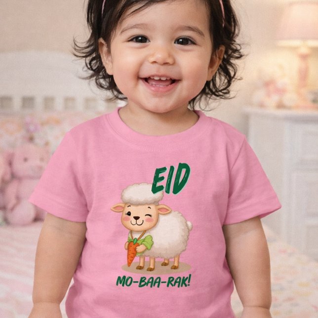 Funny Sheep Eid Adha funny  Baby TShirt  (Von Creator hochgeladen)