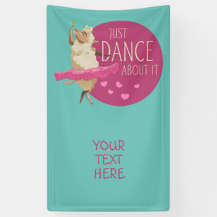 Funny Sheep Message - Dance about It 1 Banner