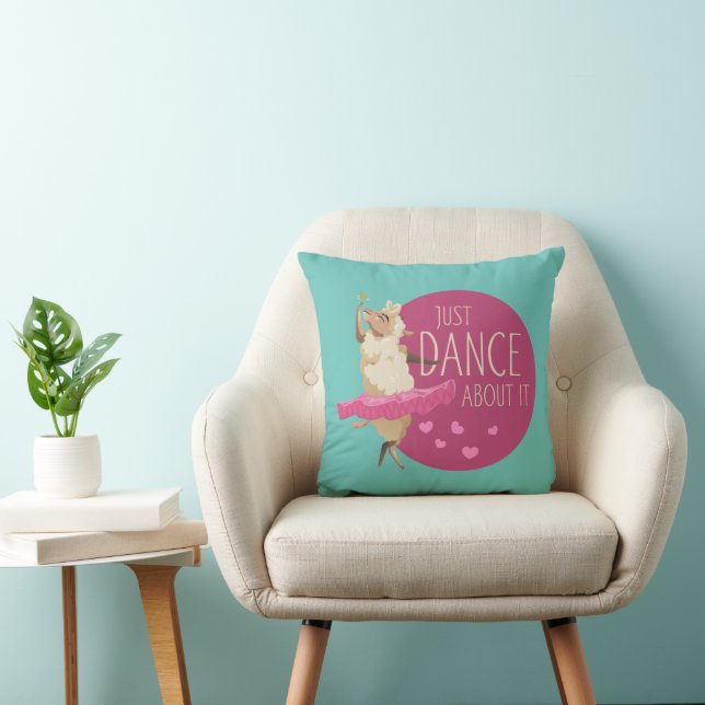 Funny Sheep Message - Dance about It 1 Kissen (Stuhl )