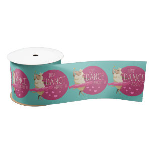 Funny Sheep Message - Dance about It 1 Satinband