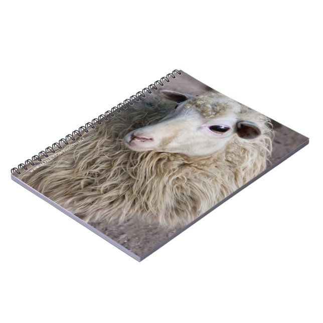 Funny Sheep Notizblock (Linke Seite)