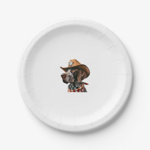 Funny Sheriff Hundeshirt German Pointer Dog Mama w Pappteller