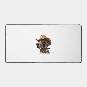 Funny Sheriff Hundeshirt German Pointer Dog Mama w Schreibtischunterlage