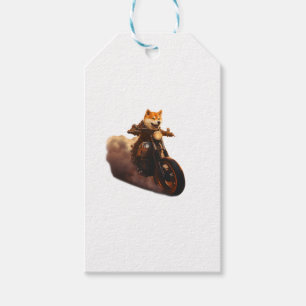 Funny , Shiba Inu, Motorrad, Hund, Puppe, Männer, Geschenkanhänger