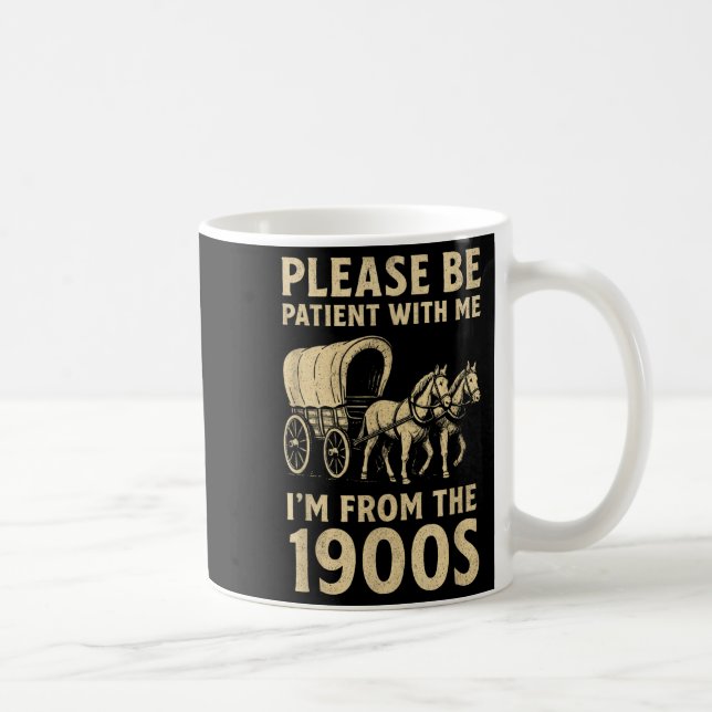 Funny Shirt für Vater Männer Frauen aus dem 19. Ja Kaffeetasse (Rechts)