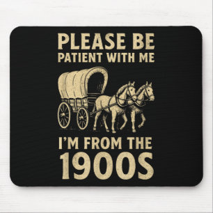 Funny Shirt für Vater Männer Frauen aus dem 19. Ja Mousepad