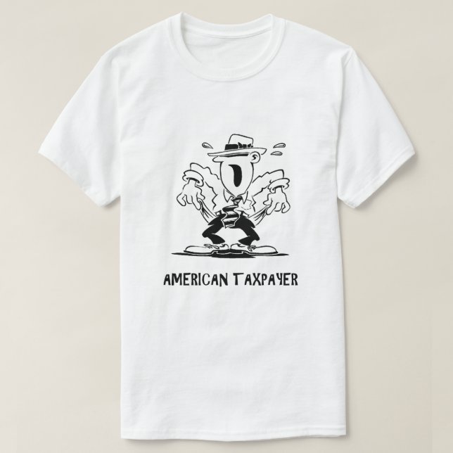 Funny Shirt Taxpayer IRS Joke Taxday Spaß Caring (Design vorne)
