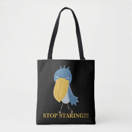 Funny Shoebill Stopp Staring Tasche