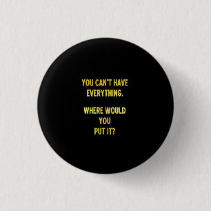 Funny Shopping Hoarding Joke Button