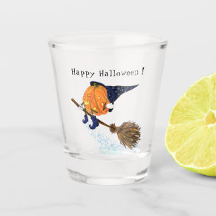 Funny Shot Glass Halloween Hexenkürbis Flying Schnapsglas