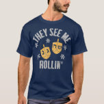 Funny SIE SEHEN MIR ROLLIN Hanukkah Feier T-Shirt<br><div class="desc">Funny sie SEHEN MIR ROLLIN Hanukkah Feier .</div>