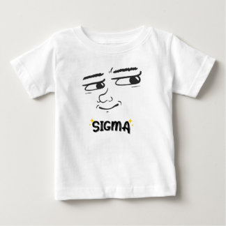 Funny Sigma Face - Alpha Mindset mit Drehung Baby T-shirt