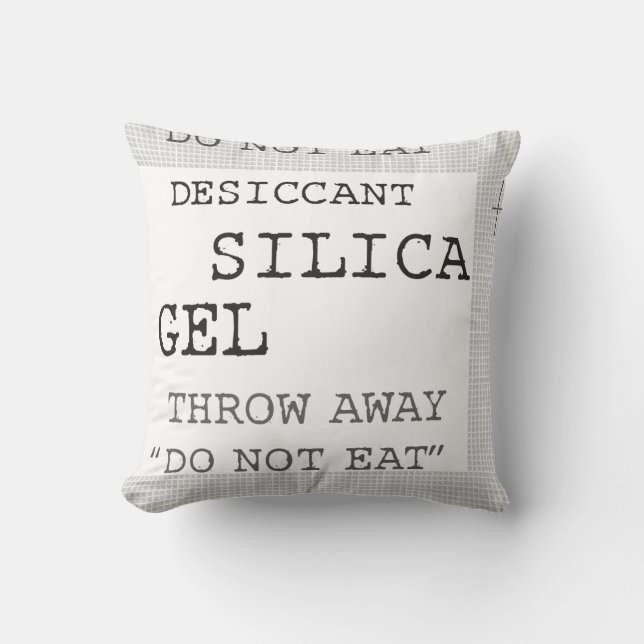 Funny Silica Gel Dessicant Jochpilz Kissen (Vorderseite)