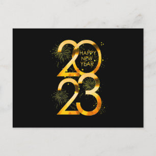 Funny Silvester Party Supplies 2023 Happy New Einladungspostkarte