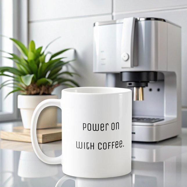 Funny Simple Modern Kaffeetasse (Von Creator hochgeladen)