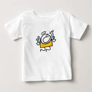 Funny singangel baby t-shirt
