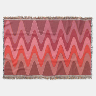 Funny Sinus Waves red + Ihre Idee Decke