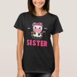 Funny Sister Kuh Niedliche Kuh Bauer Birthday Matc T-Shirt<br><div class="desc">Funny Sister Kuh Niedliche Kuh Bauer Birthday Matching Family</div>
