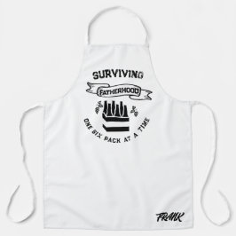 Funny Six Pack Bierliebhaber Geschenk, Spaß der Va Schürze