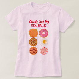 Funny Six Pack Women's Size T - Shirt