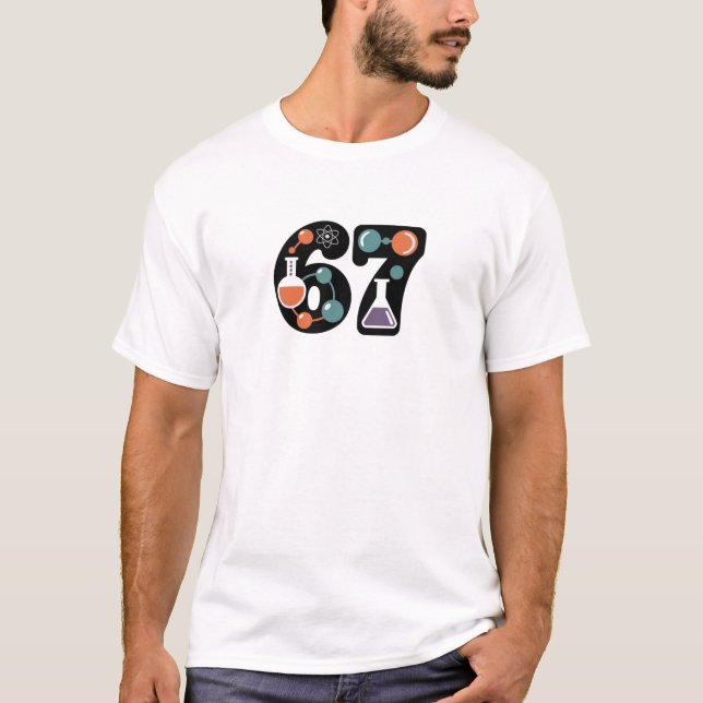 Funny Six Seven Meme, Physical Chemistry T-Shirt (Vorderseite)