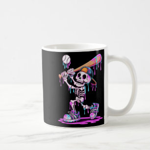 Funny Skeleton Baseball Tropfen Boys Youth Kids Ha Kaffeetasse