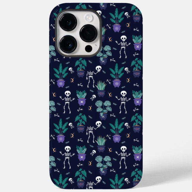 Funny Skeleton Halloween Hocus Pocus Hexen Case-Mate iPhone 14 Pro Max Hülle (Rückseite)