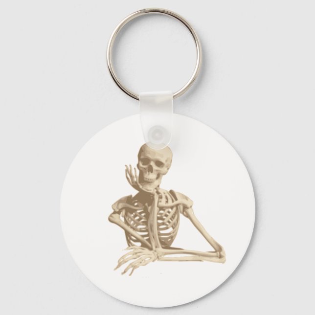 Funny Skeleton Schlüsselanhänger (Vorderseite)