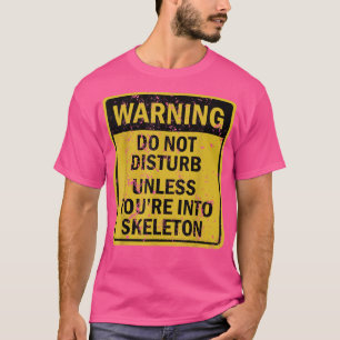 Funny SKELETON Sport Thema Geburtstagsparty T-Shirt