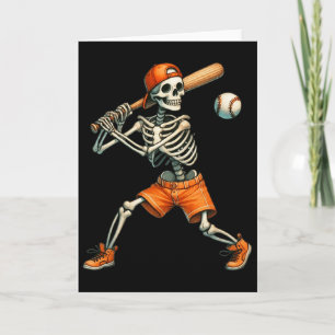 Funny Skelett Sell Halloween Jungs Männer Kinder Karte