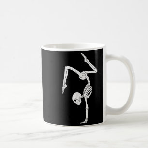 Funny Skeletts Gymnastik Halloween Kostüm Soky G Kaffeetasse