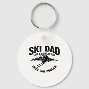 Funny Ski Vater Skiverleih Skifahrer Niedlich Skiv Schlüsselanhänger