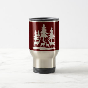 Funny Skinny Pine Sommer Wandern Camping Reisebecher