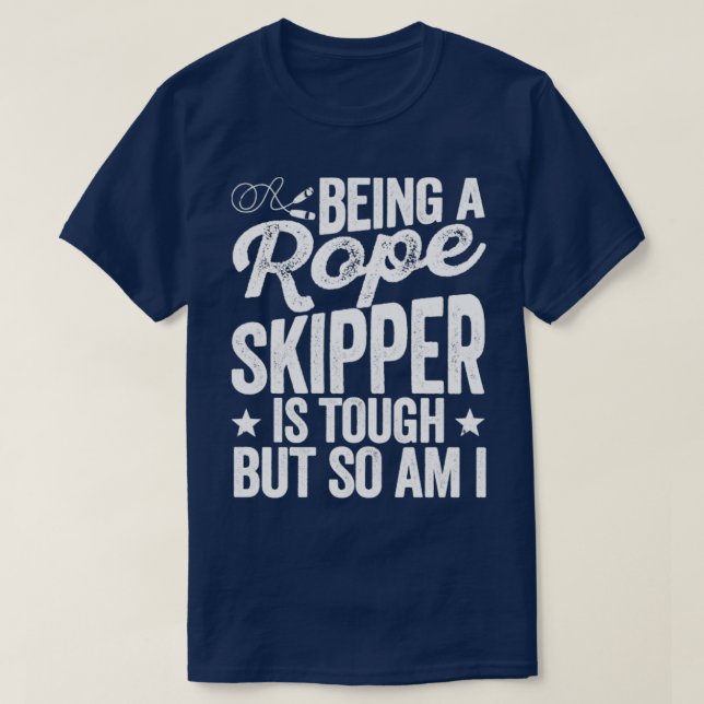 Funny Skipping Rope Jumping Rope1 T-Shirt (Design vorne)