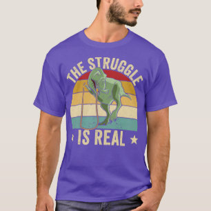Funny Skipping Rope Jumping Rope Der Kampf ist R T-Shirt