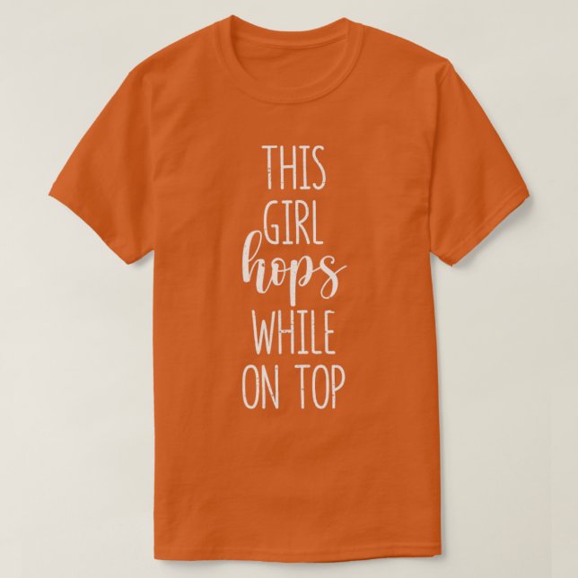 Funny Skipping Rope Jumping Rope Dieses Mädchen Ho T-Shirt (Design vorne)