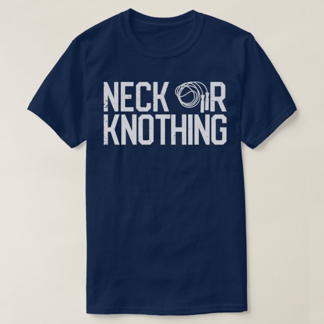 Funny Skipping Rope Jumping Rope Jump Rope Neck od T-Shirt (Design vorne)