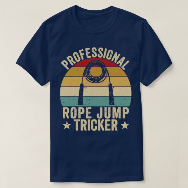 Funny Skipping Rope Jumping Rope Jump Rope T-Shirt (Design vorne)
