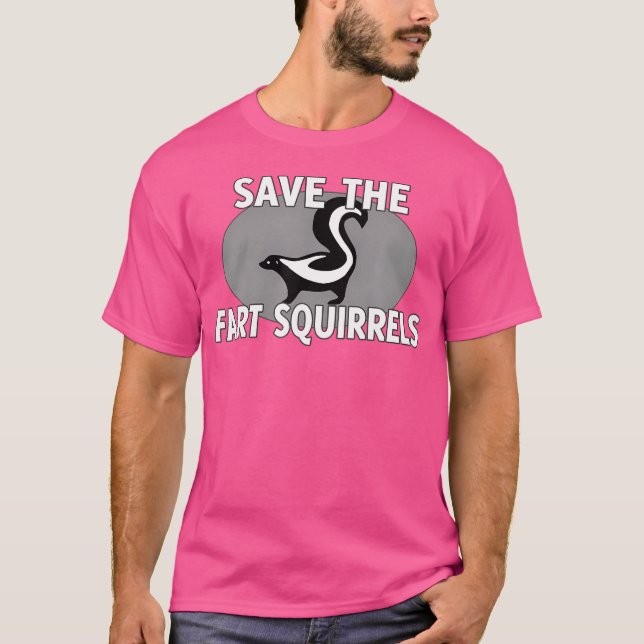 Funny Skunk Pun T-Shirt (Vorderseite)