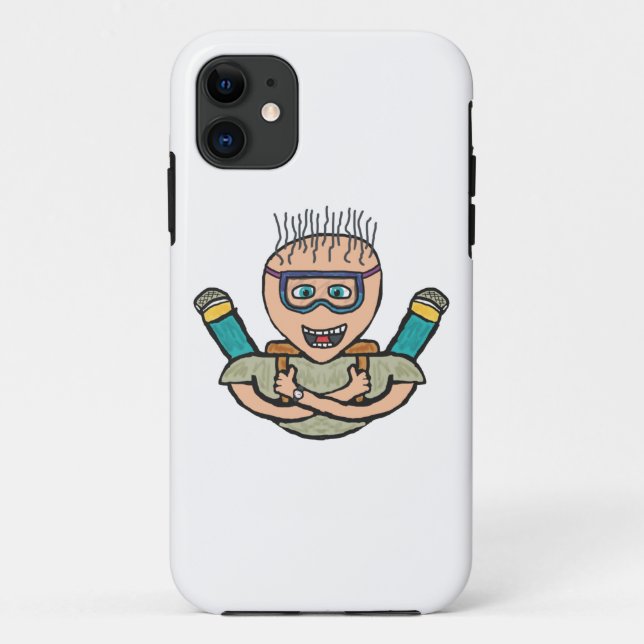 Funny Skydiving Case-Mate iPhone Hülle (Rückseite)