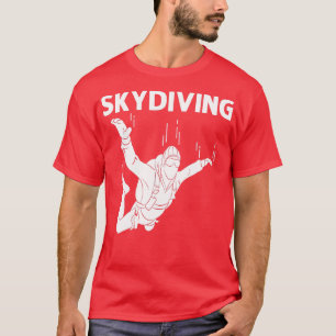 Funny Skydiving For Men Fallschirmspringen T-Shirt