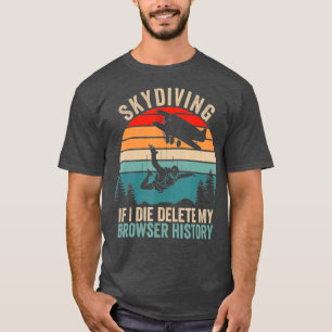 Funny Skydiving For Men Fallschirmspringen T-Shirt