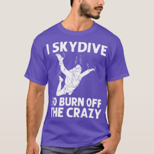 Funny Skydiving For Men Fallschirmspringen T-Shirt