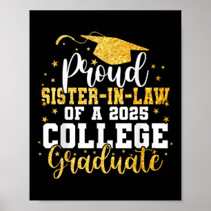 Funny Slang Graduate 2025 Abschluss Poster