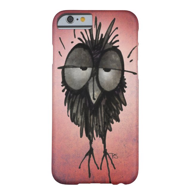Funny Sleepic Owl auf Rosa Case-Mate iPhone Hülle (Rückseite)