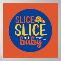 Funny Slice Baby Pizza Lover Retro Kitchen Deko