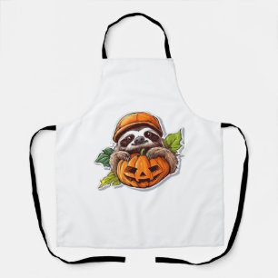 Funny Sloth aß Pizza, Kawaii Animal Lover Clas Schürze
