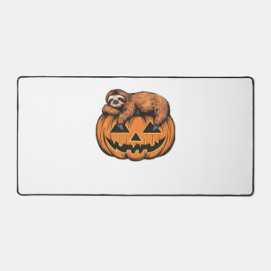 Funny Sloth auf Halloween Pumpkin Essential T - Sh Schreibtischunterlage