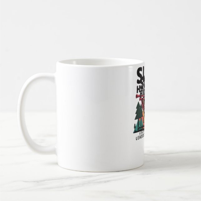 Funny Sloth Hiking - This funny sloth hiking gift  Kaffeetasse (Links)